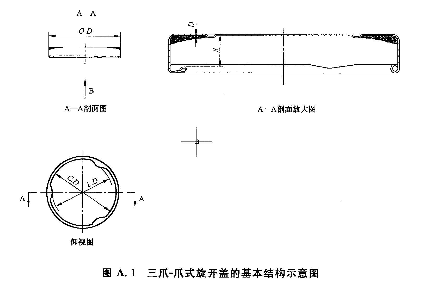 爪式旋开盖尺寸图3